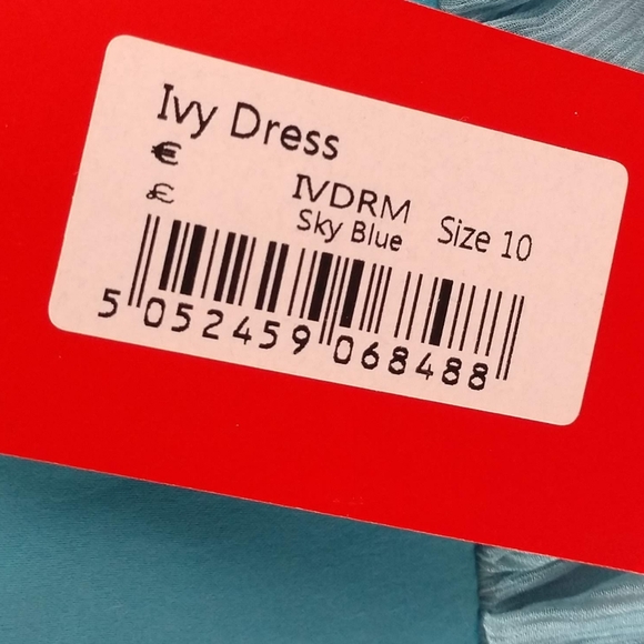 NWT Ruby Belle 100% Silk One-Shoulder Party  Dress Women’s Sz 6 - Picture 8 of 8